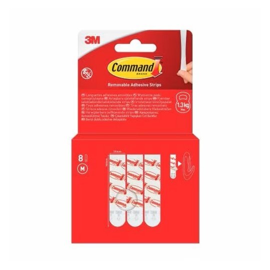 Teippipala 3M Command Medium /8kpl