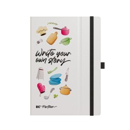 Muistikirja A5 BIC Partner Hard Cover omalla painatuksella