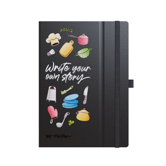 Muistikirja A5 BIC Partner Hard Cover omalla painatuksella