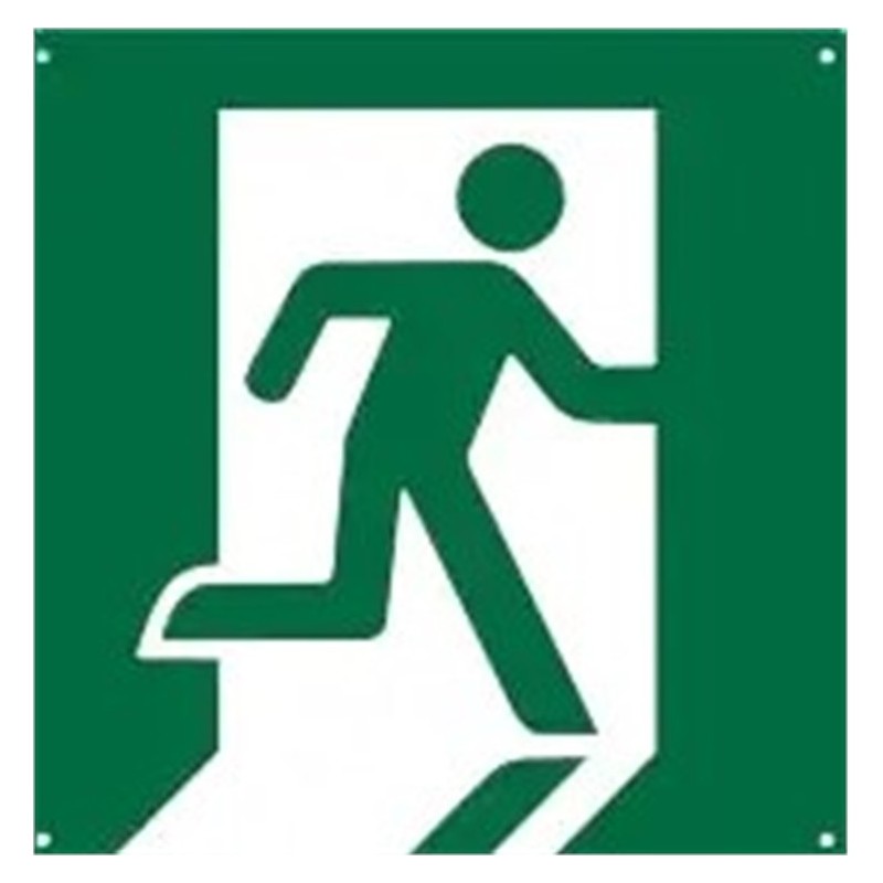Opastekilpi Hätäpoistumistie