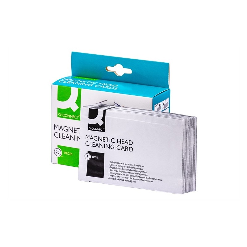 Puhdistuskortti /20kpl Q-Connect