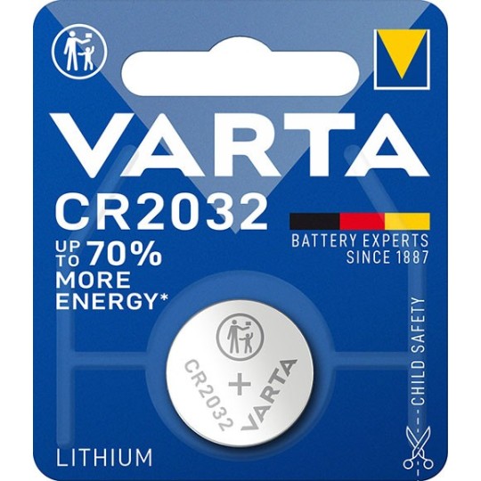 Nappiparisto CR2032 Varta Lithium