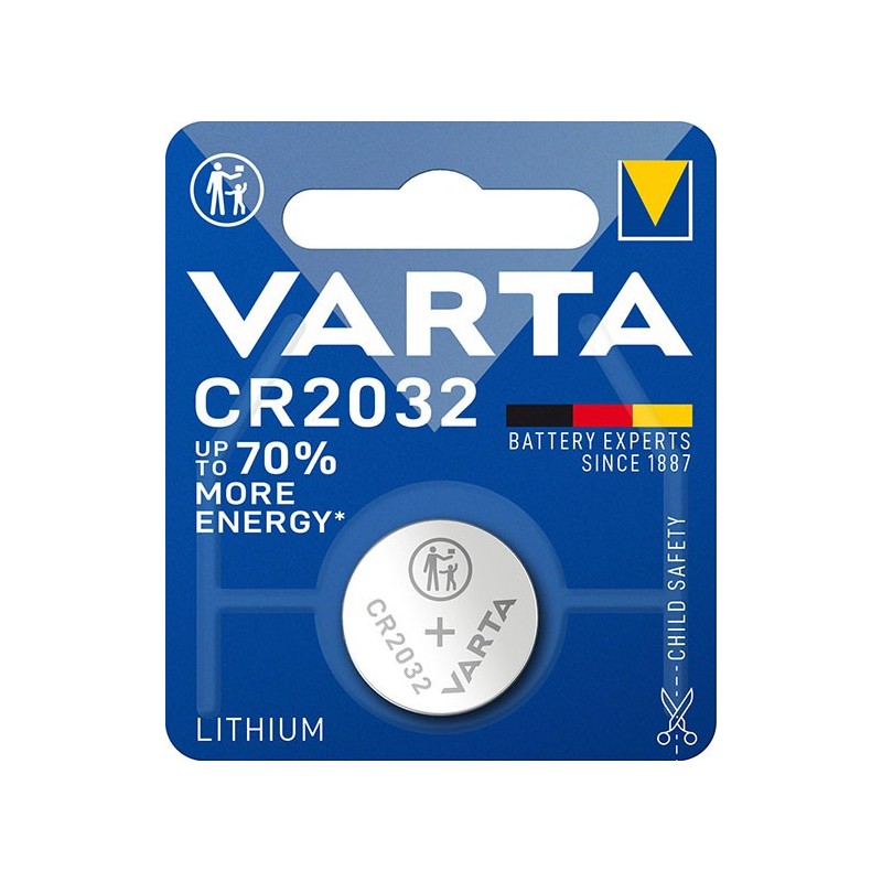 Nappiparisto CR2032 Varta Lithium