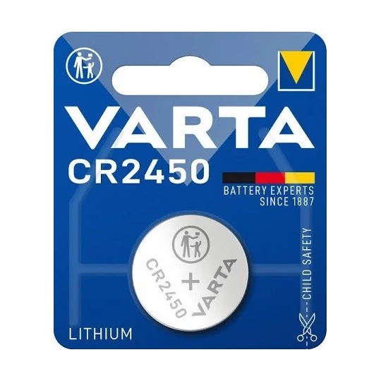 Nappiparisto CR2450 Varta Lithium