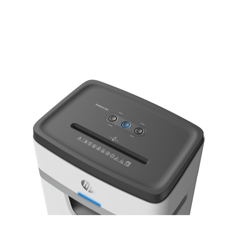 Tehokas 18 arkin paperintuhoaja 25 litran astialla.