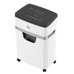 Hiljainen 12 arkin paperintuhoaja 25 litran astialla.