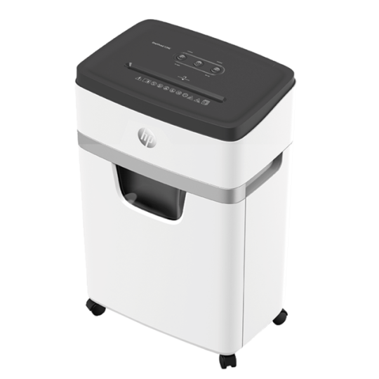 Hiljainen 12 arkin paperintuhoaja 25 litran astialla.