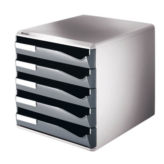 Laatikosto 5-osainen Leitz 5280 Harmaa