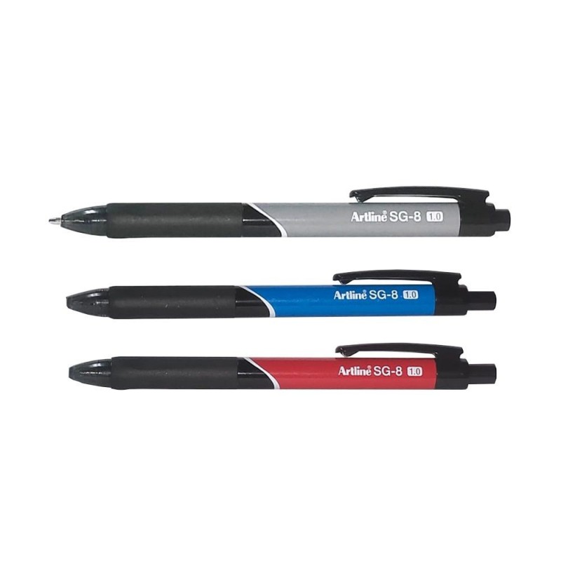 Geelikynä Med 1,0 Artline SG-8 8810 - värivalikoima