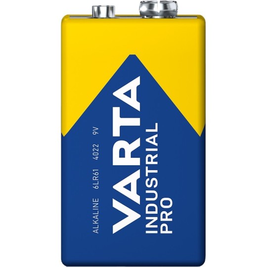 Paristo 9V /20kpl Varta Industrial Pro - kestävä ja suorituskykyinen