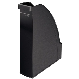 Lehtikotelo Leitz Plus musta