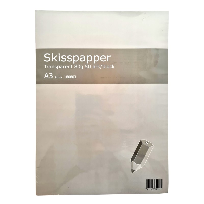 Luonnospaperi A3 /50arkkia