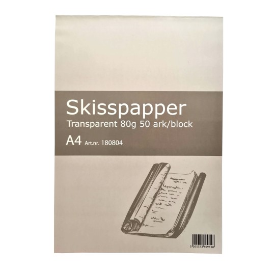 Luonnospaperi A4 /50arkkia