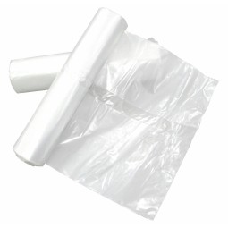 Jätesäkki 300L Kirkas /5kpl (rulla) - muovipussi esim. paperisilpulle