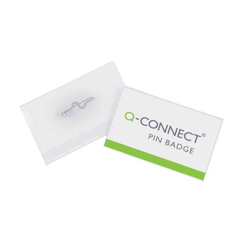 Nimikorttikotelo 40x75mm /100kpl Q-Connect