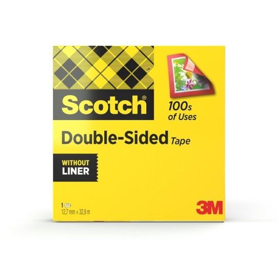 Kaksipuolinen teippi 12mm/33m Scotch 665
