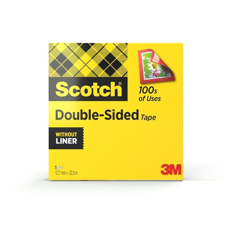 Kaksipuolinen teippi 12mm/33m Scotch 665
