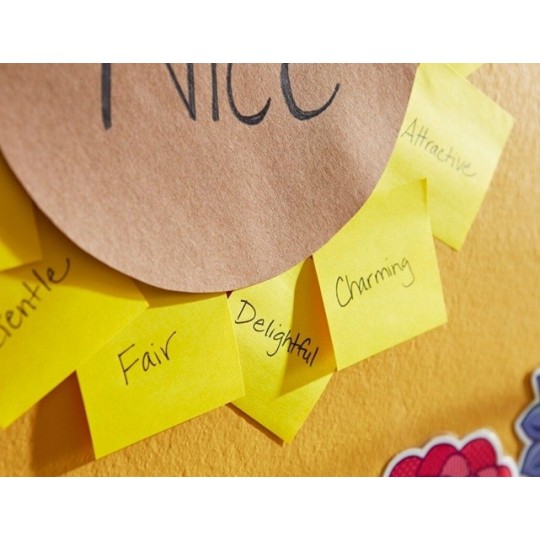 Viestilappukuutio 76x76 Keltainen Post-It 636