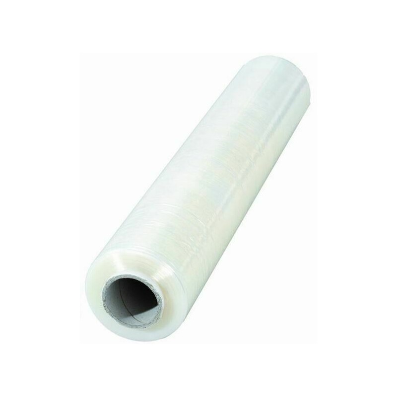 Kiristekalvo 450mm/300m tuotteiden sitomiseen ja lavan käärintään