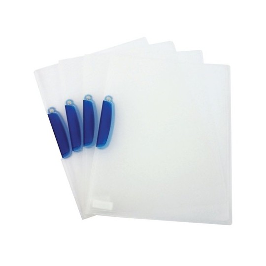 Puristuskansio ColourClip Q-Connect Sininen