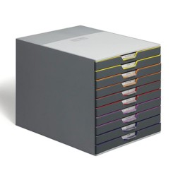 Laatikosto 10-osainen Durable Varicolor