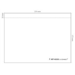 Lähetyslistatasku C5 Blanco /1000kpl Q-Connect