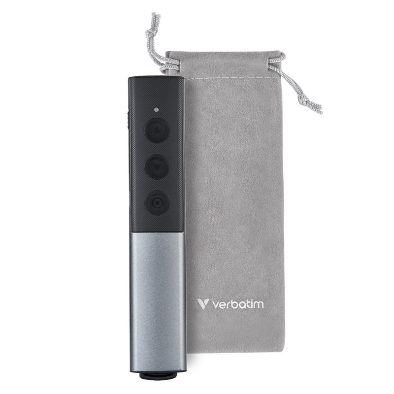 Tyylikäs ja tehokas Verbatim Agenda Wireless Presenter.