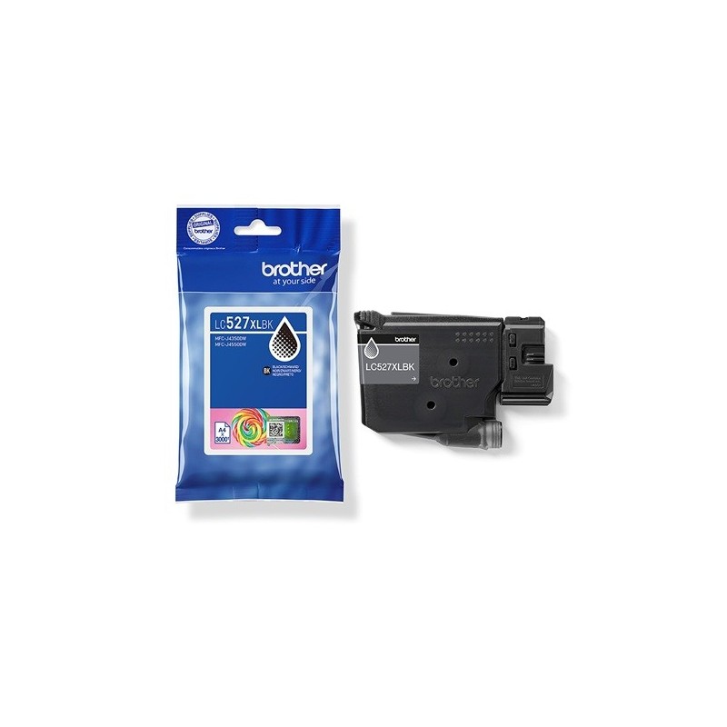 Brother LC-527XLBK Musta Mustepatruuna