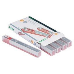 Niittikasetti Leitz K12 /5x210kpl, punainen 56-80 arkille