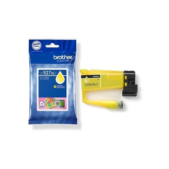 Brother LC-527XLY Yellow Mustepatruuna