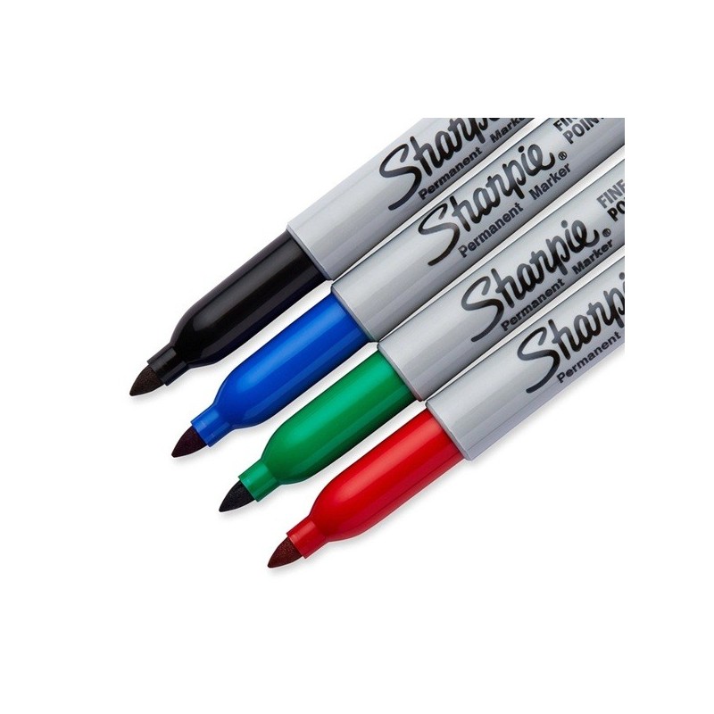 Merkkauskynä 1mm Musta Sharpie Fine - permanenttussi kaikenlaisille pinnoille