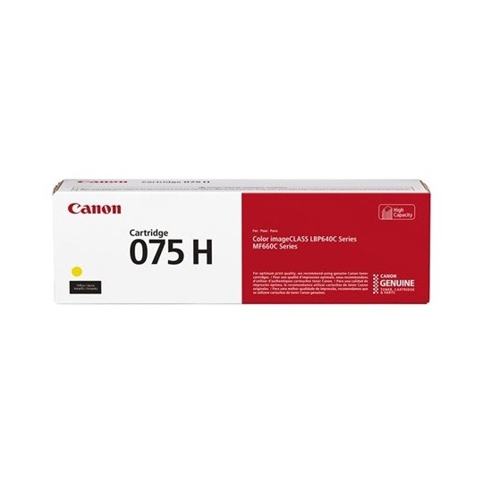 Canon 075H Yellow 2,5K Laserkasetti