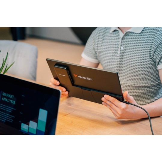 Kannettava näyttö 14" Verbatim Portable Touchscreen Monitor Full HD 1080p