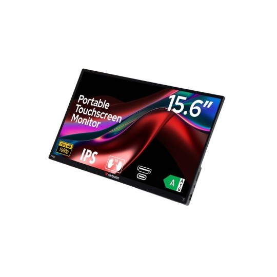 Kannettava näyttö 15,6" Verbatim Portable Touchscreen Monitor Full HD 1080p