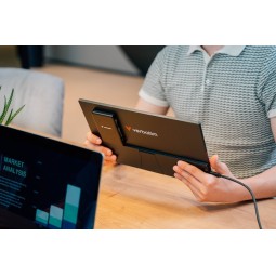Kannettava näyttö 13,3" akulla Verbatim Portable Touchscreen WUXGA