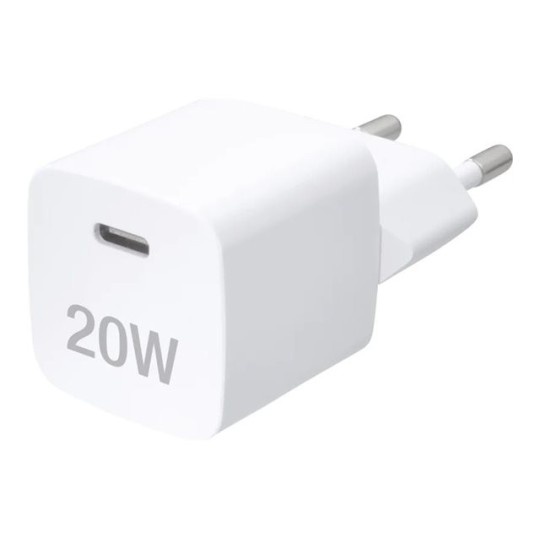 USB-laturi 1xUSB-C PD 20W Vivanco Fast