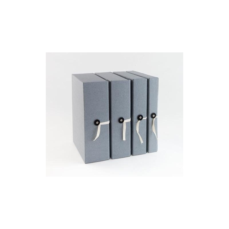 Arkistokotelo A4/8cm nappi/nauha Arnia