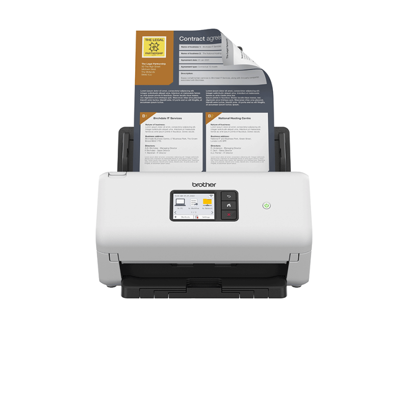 Brother ADS-4550W Wireless Desktop Scanner