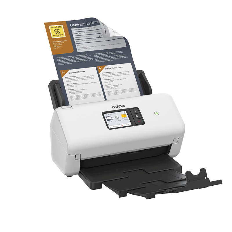 Brother ADS-4550W Wireless Desktop Scanner