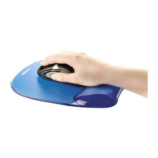 Hiirimatto + rannetuki Fellowes Crystal, erinomainen ranneasento