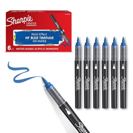 Huopakynä Sharpie Creative Brush Tip, laaja värivalikoima