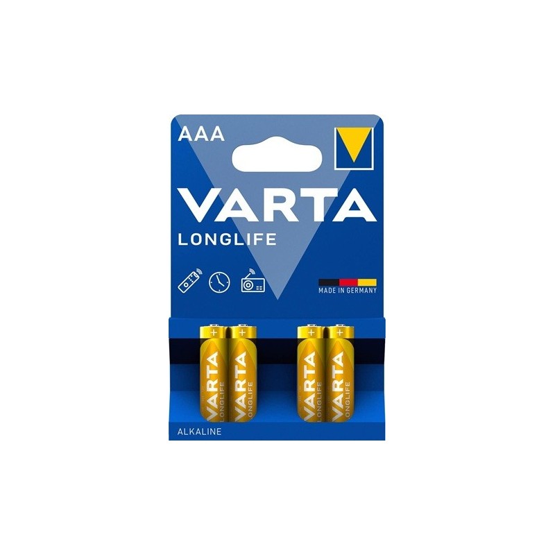 Paristo AAA /4kpl Varta Longlife - edullinen perusparisto