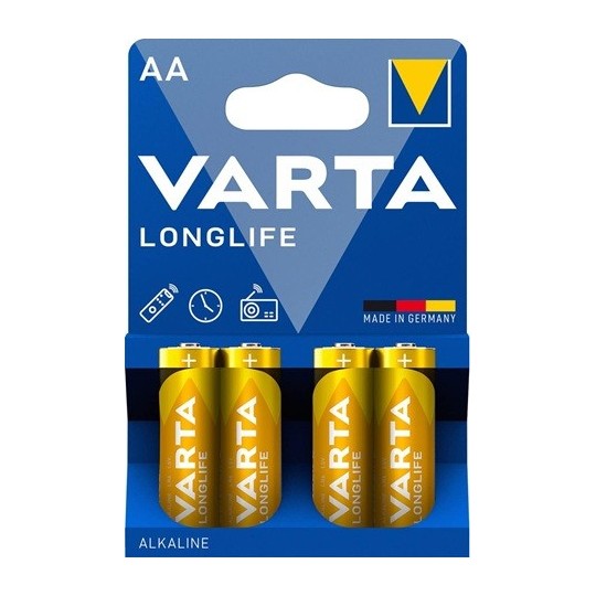 Paristo AA /4kpl Varta Longlife - edullinen perusparisto