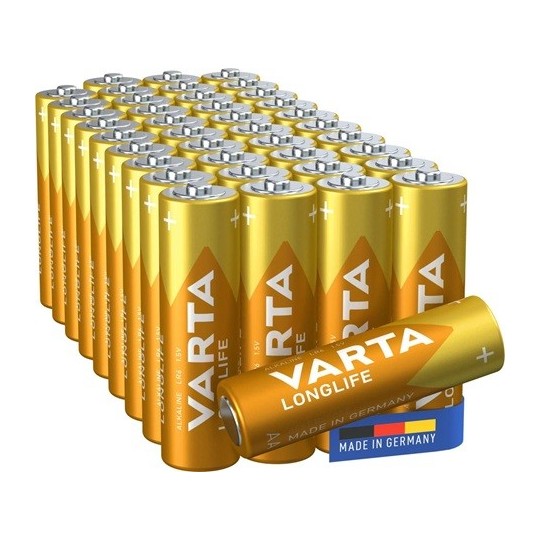 Paristo AA /40kpl Varta Longlife - edullinen säästöpakkaus