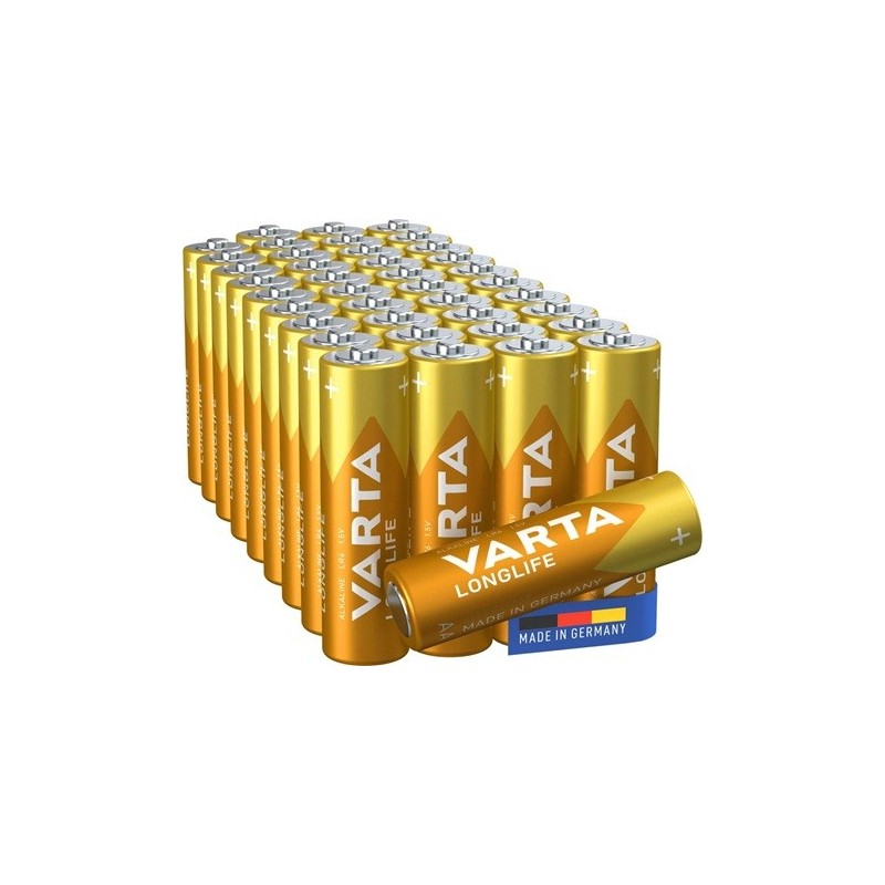 Paristo AA /40kpl Varta Longlife - edullinen säästöpakkaus