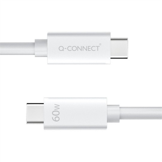 Lataus/datakaapeli USB-A to USB-C Q-Connect