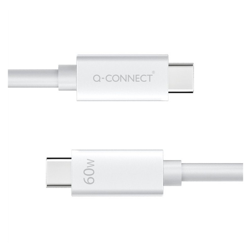 Lataus/datakaapeli USB-A to USB-C Q-Connect