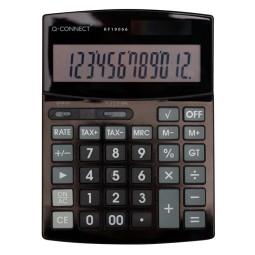 Pöytälaskin Business Q-Connect, suuri 12-numeron näyttö