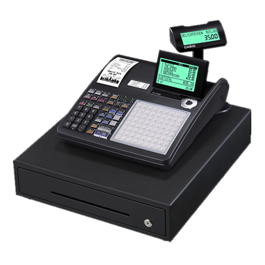 Kassakone Casio SE-C3500, käytetty