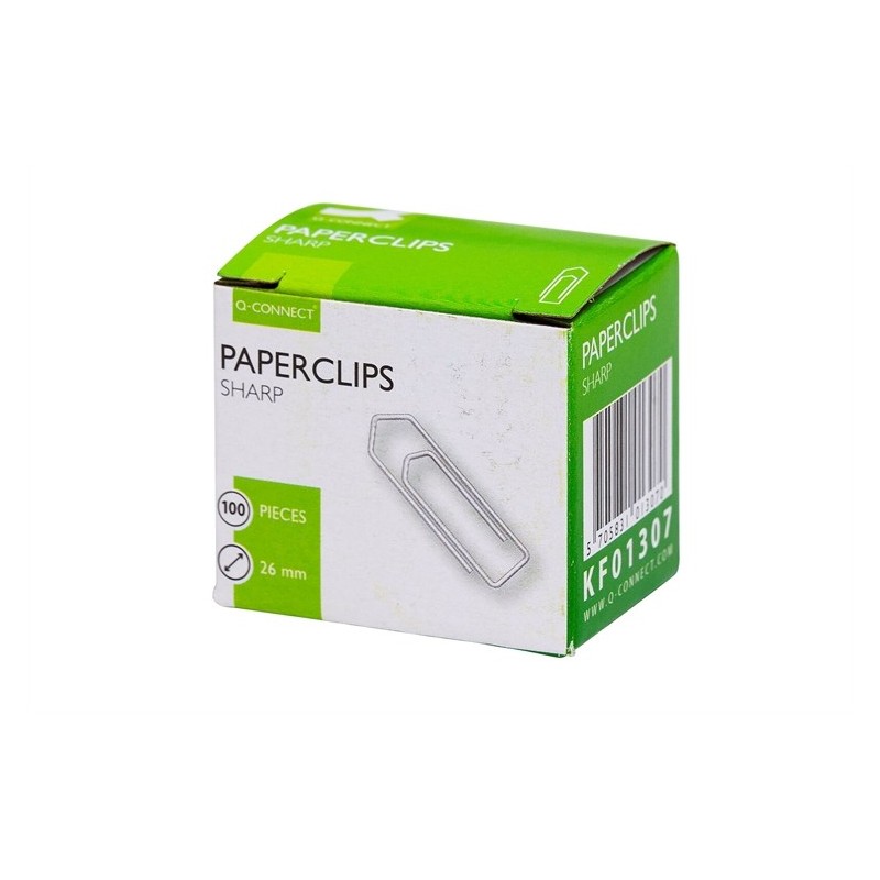 Paperiliitin 26mm /100kpl Q-Connect